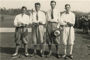 BOBBY JONES FRANCIS OUIMET CYRIL TOLLEY U.S.OPEN AMATEUR GOLFER LEGENDS PHOTO