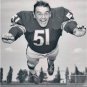 DICK BUTKUS BEARS FOOTBALL ROOKIE PHOTO