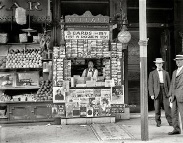 New Orleans Historical News Fruit Stand Magazines Post Cards Collectors Photo