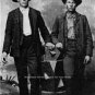 BOB AND COLE YOUNGER JAMES GANG OUTLAW CONFEDERATE CIVIL WAR VETERAN 1875 PHOTO