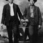 BOB AND COLE YOUNGER JAMES GANG OUTLAW CONFEDERATE CIVIL WAR VETERAN 1875 PHOTO