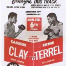 Cassius Clay Ali  Ernie Terrel Fight  Poster Photo