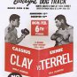 Cassius Clay Ali  Ernie Terrel Fight  Poster Photo