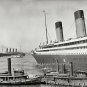 White Star line Famous Passenger Ship Olympic Maiden Voyage 1911 Lusitania Photo