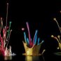 BEAUTIFUL PAINT SPLASH PHOTO COOL MODERN WALL ART COLORFUL INEXPENSIVE PICTURES
