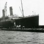 RMS TITANIC DOCK SIDE PHOTO 1912 TAKING ON GOODS WHITE STAR PASSENGER SHIP LINE