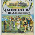 MONTAUK BEACH RESORT COLOR POSTER PHOTO LONG ISLAND NEW YORK GOLF FISHING TENNIS