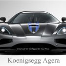 Koenigsegg Agera Exotic Car Poster Photograph WOW Cool