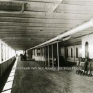 RMS TITANICS BEAUTIFUL PROMENADE DECK PHOTO 1911 WHITE STAR PASSENGER SHIP LINE