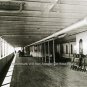 RMS TITANICS BEAUTIFUL PROMENADE DECK PHOTO 1911 WHITE STAR PASSENGER SHIP LINE