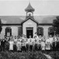 ALL WHITE AMERICAN SCHOOLHOUSE PHOTO CIVIL RIGHTS DISCRIMINATION SCHOOL TEACHERS
