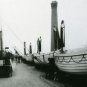 RMS TITANICS PRECIOUS FEW WOODEN LIFEBOATS PHOTO 1912 WHITE STAR PASSENGER SHIP