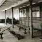 RMS TITANIC ICEBERG LARGEST WHITE STAR SHIP LINE 1912 EXERCISE ROOM PHOTO