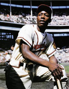 Hank Aaron  Best Photo that I have 11 x 14 Wonderful