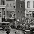 RARE POLICE RAID PHOTO 1925 WASHINGTON D.C.GANGSTER BOOTLEGGER ILLEGAL GAMBLING