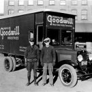 GOODWILL INDUSTRIES WORK TRUCK PHOTO NOSTALGIA CHARITY THRIFT STORES GLOBAL