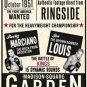 JOE LOUIS ROCKY MARCIANO POSTER PHOTO WORLD HEAVYWEIGHT CHAMPIONS BROWN BOMBER