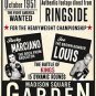 JOE LOUIS ROCKY MARCIANO POSTER PHOTO WORLD HEAVYWEIGHT CHAMPIONS BROWN BOMBER