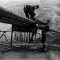 San Francisco Bay Golden Gate Bridge Historical Wall Art Construction Rare Photo