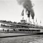WHITE STAR LINE STEAMBOAT 1902 PHOTO S.S.TASHMOO GREAT LAKES PADDLEBOATS