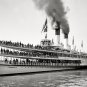 WHITE STAR LINE STEAMBOAT 1902 PHOTO S.S.TASHMOO GREAT LAKES PADDLEBOATS