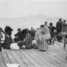 PHOTO 1912 ELLIS ISLAND IMMIGRANTS DOCK UNITED STATES IMMIGRATION NEW YORK CITY