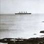 RMS TITANIC RARE GRAINY LAST KNOW PHOTO 1912 WHITE STAR PASSENGER SHIP LINE