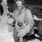 PHOTO ARMY INFANTRY SOLDIER U.S. MILITARY ARMY 1945 WORLD WAR II D DAY EUROPEAN