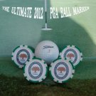 THE PGA CHAMPIONSHIP 2012 POKER CHIP GOLF BALL MARKER COLLECTABLE ACCESSORY GIFT