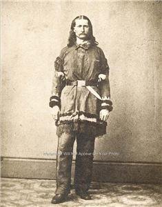 WILD BILL HICKOK AMERICAN OLD WEST SCOUT PROFESSIONAL GAMBLER LAWMAN PHOTO