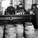 Police Officers Raid Illegal Bar Prohibition Era Bootlegger Moonshine Rare Photo