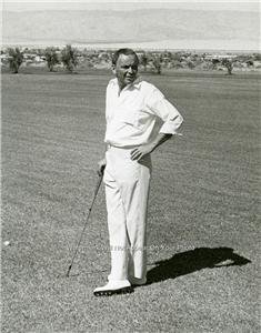 Frank Sinatra Rare Golf Photo Singer Movie Actor Television Star Rat Pack Legend