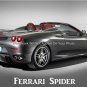 FERRARI F430 SPIDER ITALIAN AUTO MAKER REAR MID ENGINE SPORTS CAR PHOTO