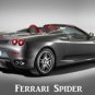 FERRARI F430 SPIDER ITALIAN AUTO MAKER REAR MID ENGINE SPORTS CAR PHOTO