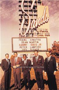 Frank Sinatra Dean Martin Old Las Vegas Sands Casino Sammy Davis Rat Pack Photo