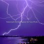 Beautiful Lightning Photo over River Force of Nature Night Sky Breathtaking