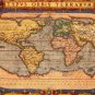 VINTAGE LOOK 1601 OLD WORLD MAP ORTELIUS PHOTO PERFECT WALL TRAVEL ART PICTURE