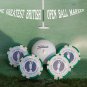 THE BRITISH OPEN 2012 GOLF BALL MARKER POKER 4 CHIP SET ACCESSORY GIFT ITEM
