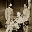 ROBERT E. LEE & SONS 1867 PHOTO CIVIL WAR BETWEEN THE STATES UNION CONFEDERATE