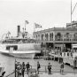 Detroit Belle Isle Passenger Ferry Boat Steamship 1906 Photo Nautical Theme Art