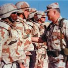 PHOTO GENERAL STORMING NORMAN SCHWARZKOPF GULF WAR 1991 OPERATION DESERT STORM
