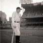 LAST BASEBALL PHOTO OF BABE RUTH NEW YORK YANKEE STADIUM 1948