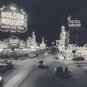 Old Las Vegas Strip Mob Run Roulette Golden Nugget Gambling Casinos 1948 Photo