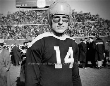 Don Hutson Green bay Packers Photo Football Vintage Old School Players Hall fame