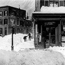 SNOW STORM BLIZZARD SNOWDRIFT WASHINGTON D.C.BALTIMORE MARYLAND 1899 PHOTO