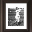 Gene Sarazen 1920's Very Young Golf  Photo Framed  Huge