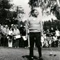 Rare Frank Sinatra Golf Photo Singer Movie Actor Television Star Rat Pack Legend