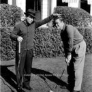 Bing Crosby Bob Hope Golfing Photo Singers Movie Stars White Christmas Comedian