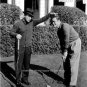 Bing Crosby Bob Hope Golfing Photo Singers Movie Stars White Christmas Comedian