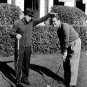 Bing Crosby Bob Hope Golfing Photo Singers Movie Stars White Christmas Comedian
